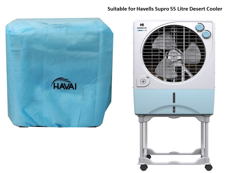 HAVAI Anti Bacterial Cover for Havells Supro 55 Litre Desert Cooler Water Resistant.Cover Size(LXBXH) cm: 68 X 64 X 813