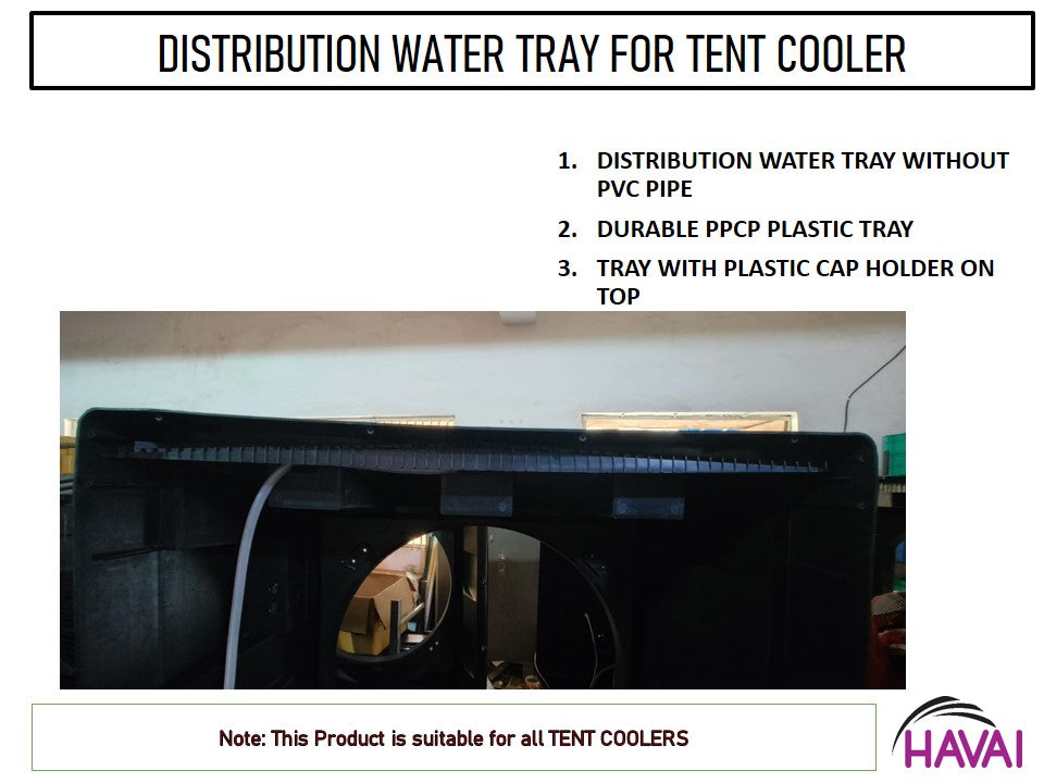 Distribution Tray - Plastic Moulded - For Tent Coolers