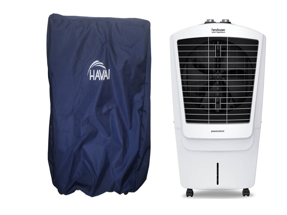 HAVAI Premium Cooler Cover for Hindware Cruzo 72 Litre Desert Cooler Water Resistant.Cover Size(LXBXH) cm: 66 X 40 X 126