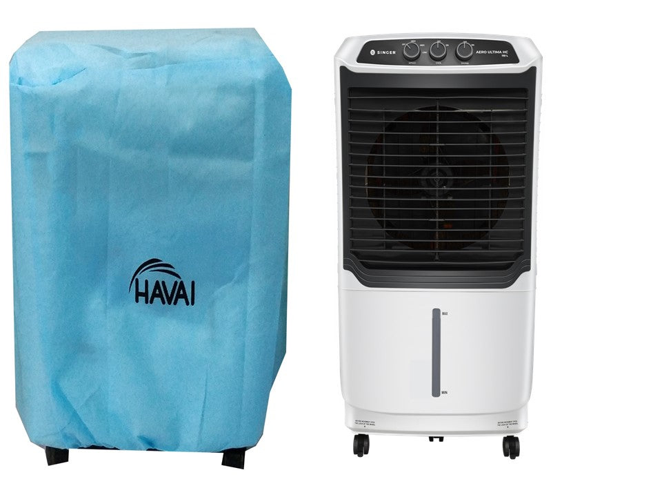 HAVAI Anti Bacterial Cover for Singer  Aero Ultima 110 Litre Personal Cooler Water Resistant.Cover Size(LXBXH) cm: 63 x 46 x 122