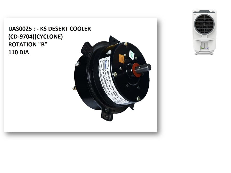 Main/Electric Motor - For Voltas Jetmax 54 Litre Desert Cooler