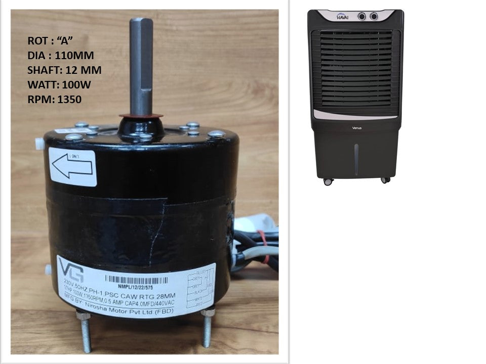 Main/Electric Motor - For Havai Venus 100L Desert Cooler