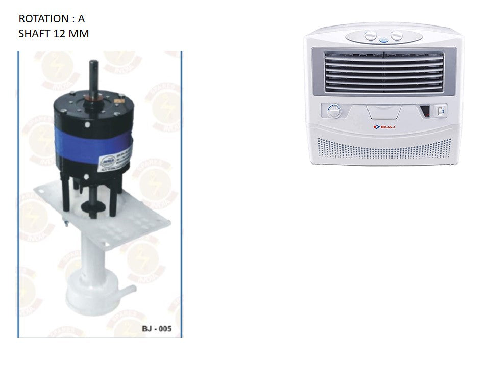 Main/Electric Motor with Pump Body - For Bajaj MD 2020 50 Litre Window Cooler