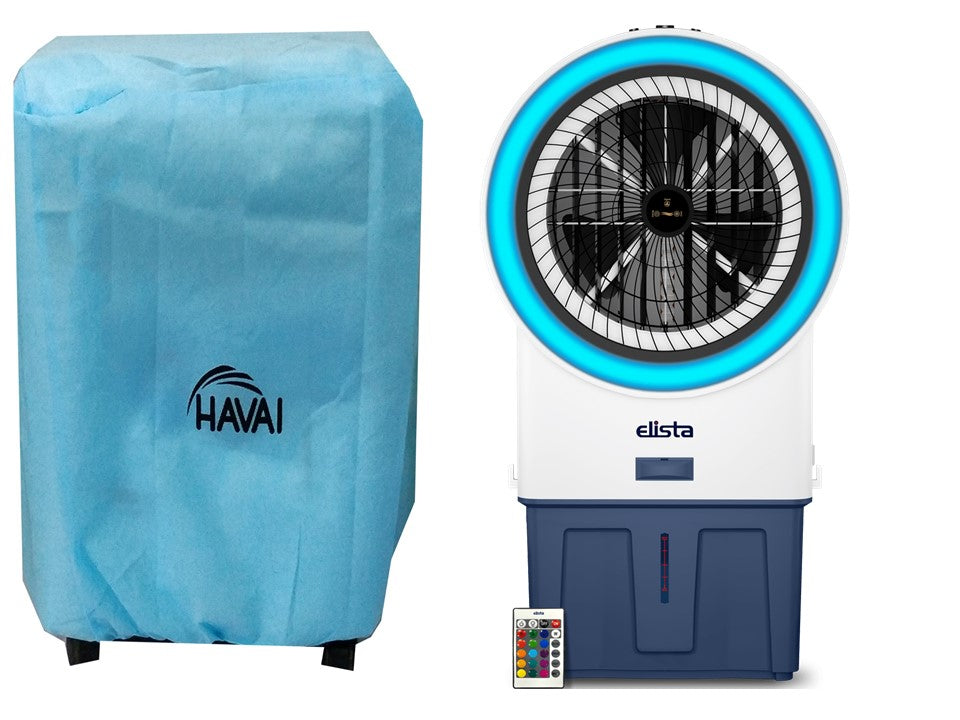 HAVAI Anti Bacterial Cover for ELISTA DRB 90WL Desert Cooler Water Resistant.Cover Size(LXBXH) cm:  71 x 49 x 126