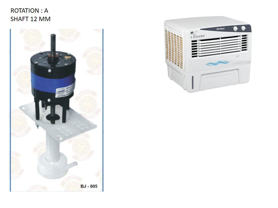 Main/Electric Motor with Pump Body - For Intex Breeze 50 Litre Window Cooler