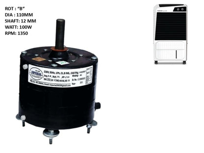 Fascino Hindware Snowcrest 100 Litre Main/Electric Motor For Hindware Fascino 100 Litre Desert Cooler