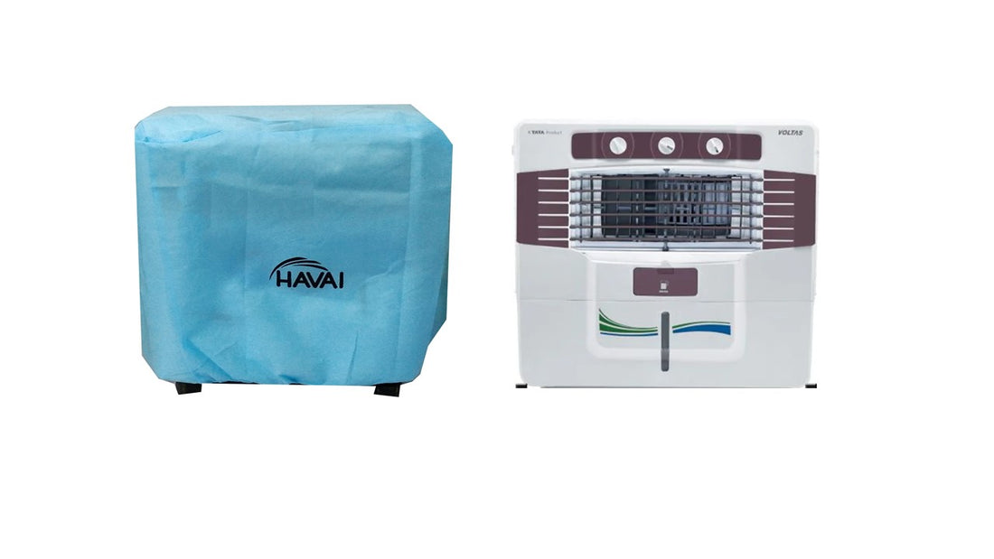 HAVAI Anti Bacterial Cover for Voltas Wind 52 ECO Litre Window Cooler Water Resistant.Cover Size(LXBXH) cm: 45 x 50  x 71
