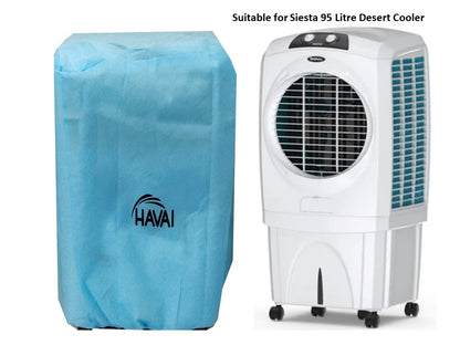 HAVAI Anti Bacterial Cover for Symphony Siesta 95 Litre Desert Cooler Water Resistant.Cover Size(LXBXH) cm: 62 X 51 X 112