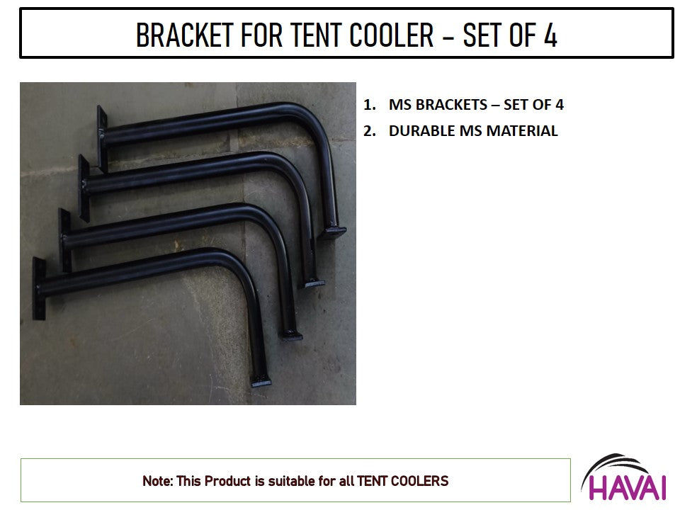 Bracket Support for Motor - Set of 4 - For Tent Coolers
