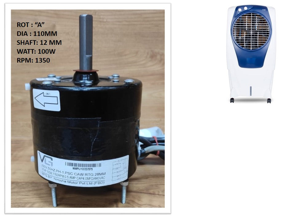 Main/Electric Motor - For Smartbuy Glacial 65 Litre Desert Cooler