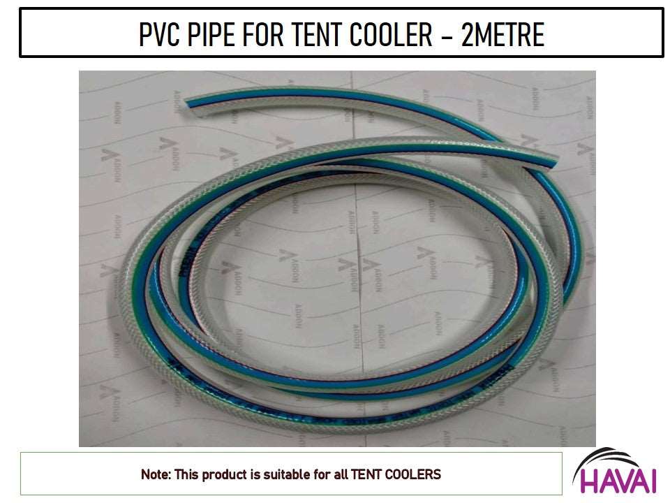 Flexible PVC Pipe Braided - For Tent Coolers