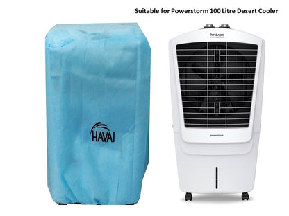 HAVAI Anti Bacterial Cover for Hindware Powerstorm 100 Litre Desert Cooler Water Resistant.Cover Size(LXBXH) cm: 64 X 45 X 118