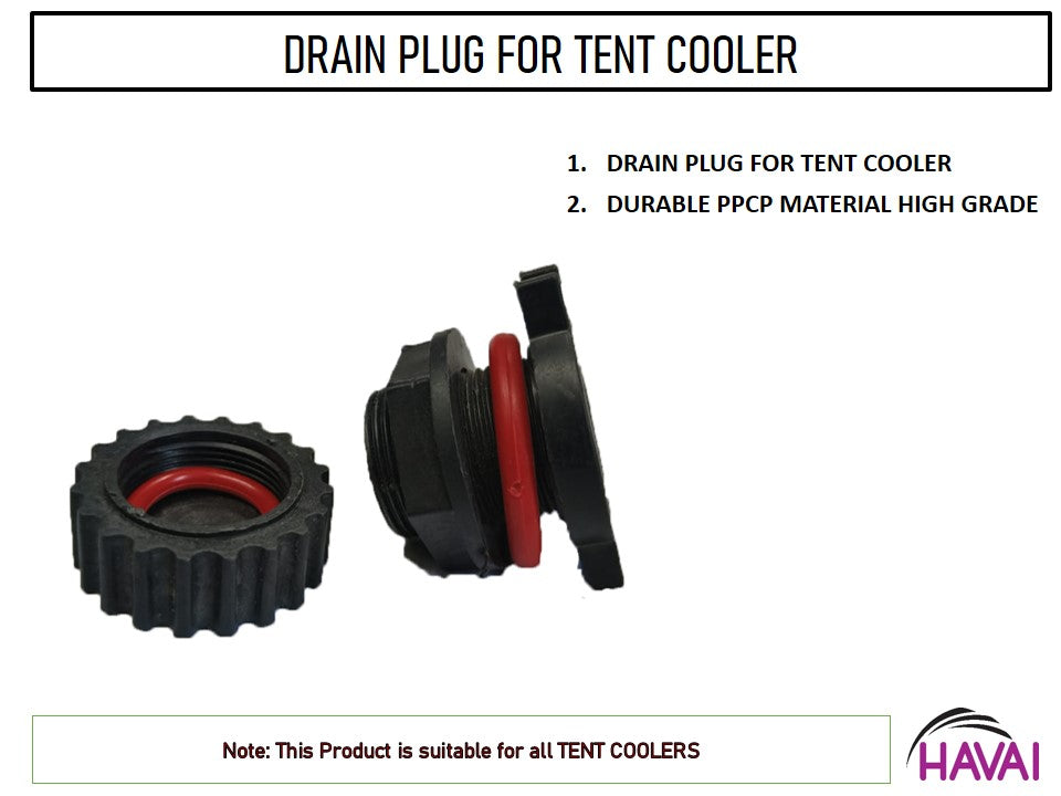 Drain Plug - For Tent Coolers