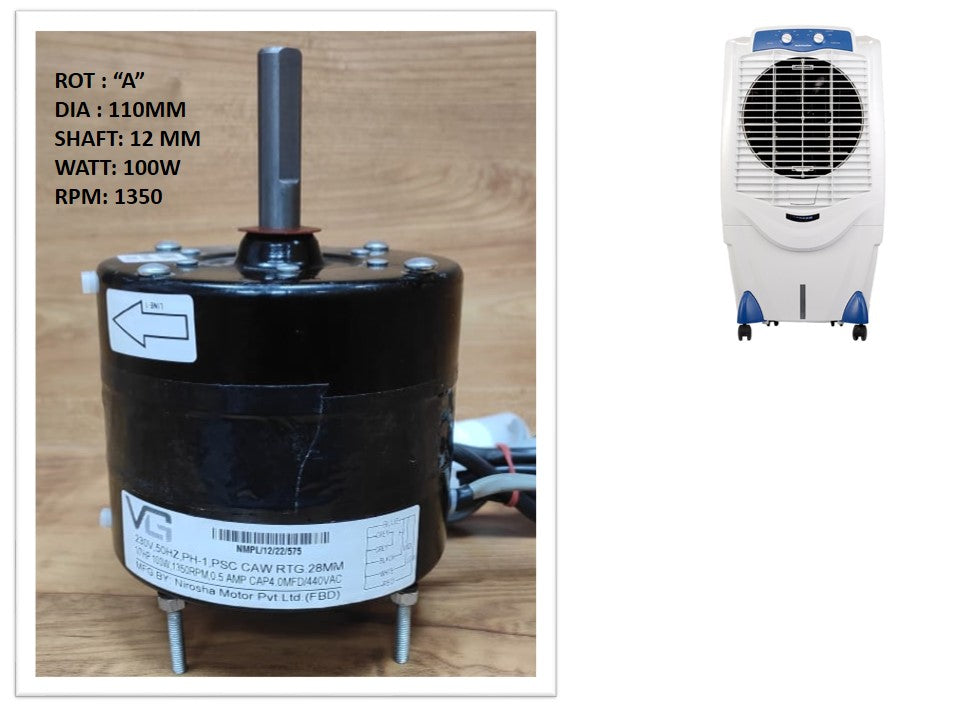 Main/Electric Motor - For Kelvinator KCD 55 Litre Desert Cooler