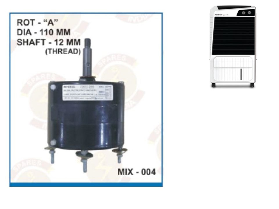 Main/Electric Motor - For Hindware Fascino 100 Litre Desert Cooler