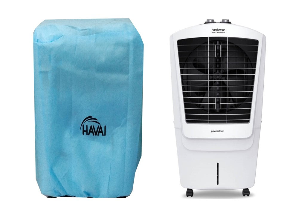 HAVAI Anti Bacterial Cover for Hindware Powerstorm 70 Litre Desert Cooler Water Resistant.Cover Size(LXBXH) cm: 64 X 45 X 118