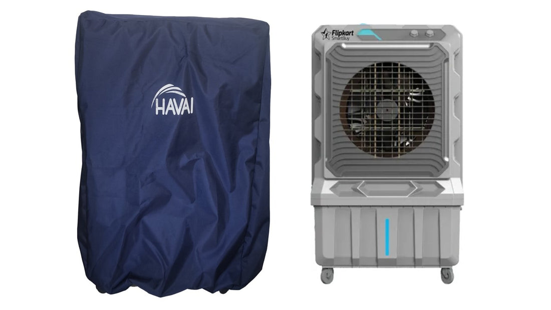 HAVAI Premium Cooler Cover for SMARTBUY Thunder 150Litre Desert Cooler Water Resistant.Cover Size(LXBXH) cm: 86 x 66 x 145
