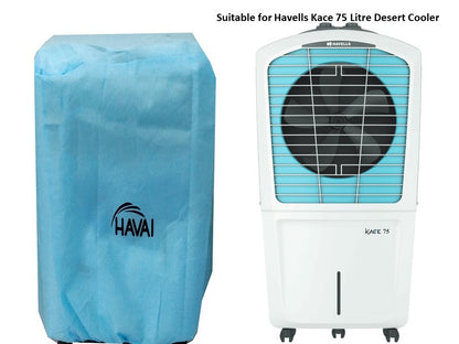 HAVAI Anti Bacterial Cover for Havells Kace 75 Litre Desert Cooler Water Resistant.Cover Size(LXBXH) cm: 64 X 45 X 124