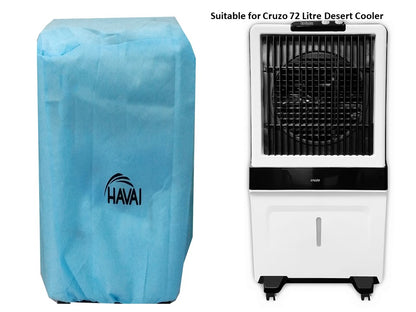 HAVAI Anti Bacterial Cover for Hindware Cruzo 72 Litre Desert Cooler Water Resistant.Cover Size(LXBXH) cm: 66 X 40 X 126