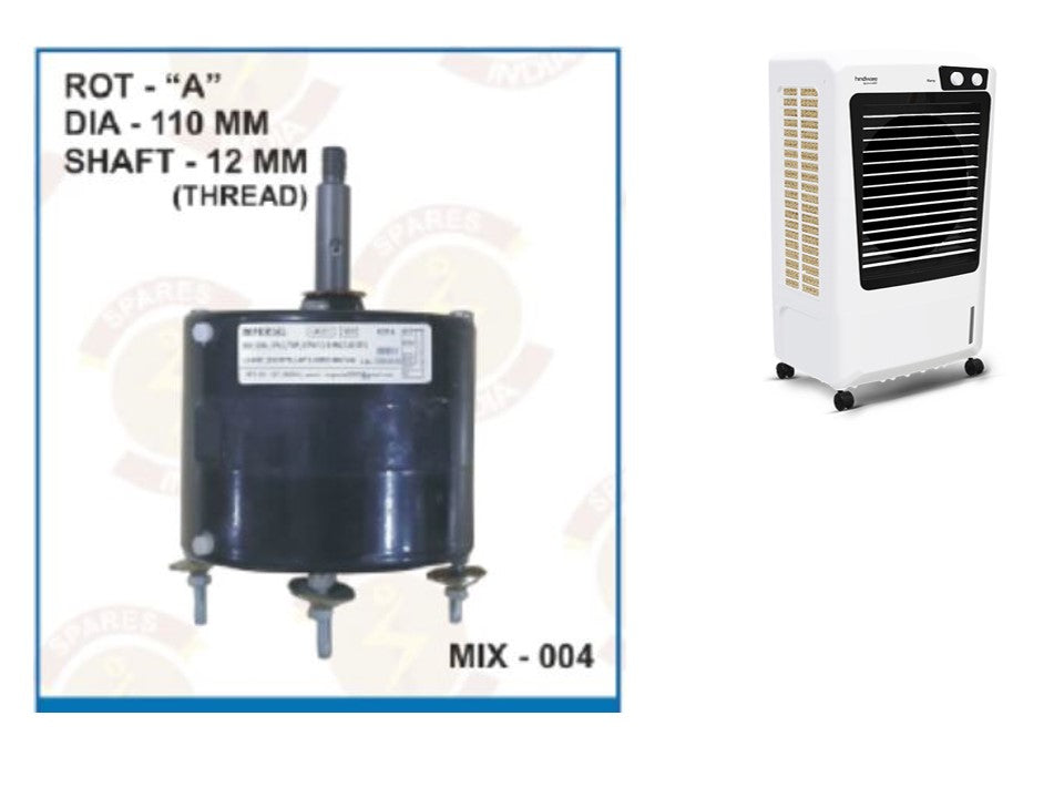 Main/Electric Motor - For Hindware Flurry 52 Litre Desert Cooler