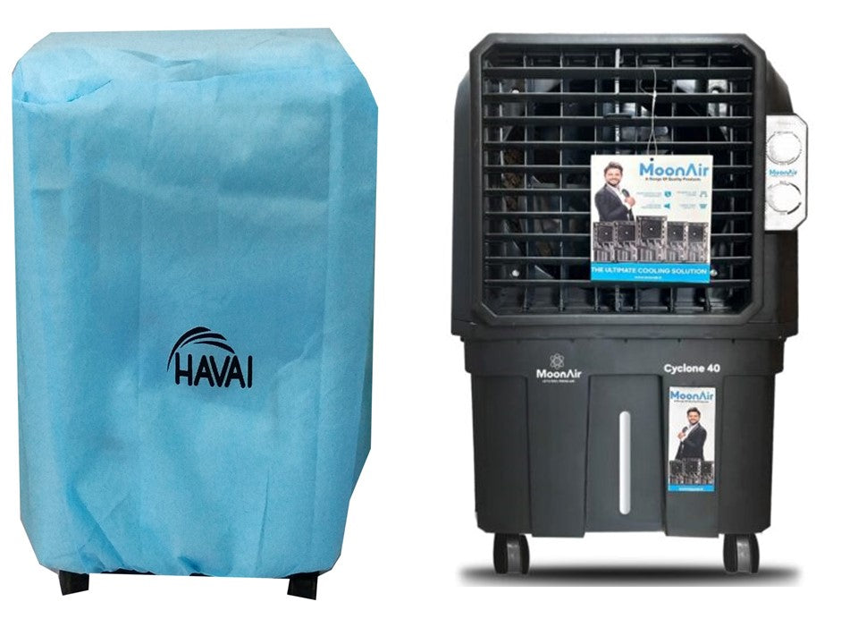 HAVAI Anti Bacterial Cover for MOONAIR Cyclone 40 L Desert Cooler Water Resistant.Cover Size(LXBXH) cm: 60 x 45 x 105