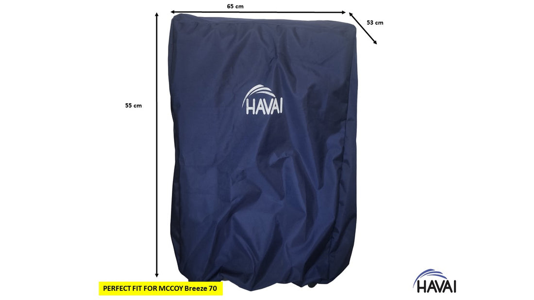 HAVAI Premium Cooler Cover for MCCOY Breeze 70Litre Desert Cooler Water Resistant.Cover Size(LXBXH) cm: 65 x 53 x 55