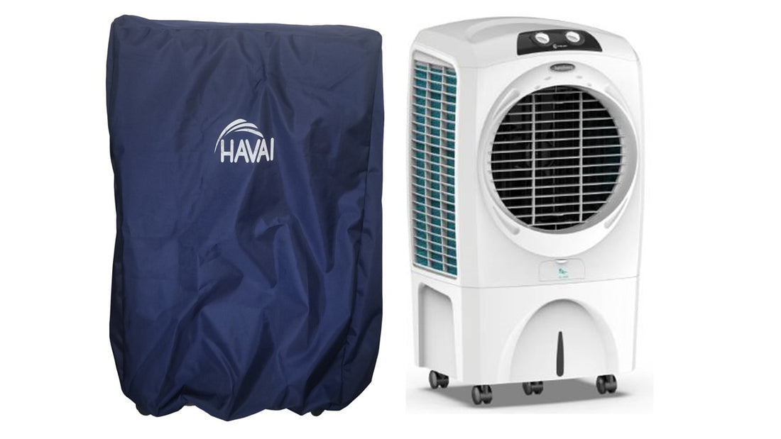 HAVAI Premium Cooler Cover for Symphony Windblast 70 Litre Desert Cooler Water Resistant.Cover Size(LXBXH) cm: 62x 51 x 112