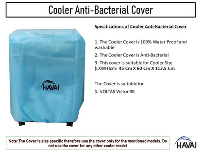HAVAI Anti Bacterial Cover for Voltas Victor 90 Litre Desert Cooler Water Resistant.Cover Size(LXBXH) cm: 45 x 60 x 113.5