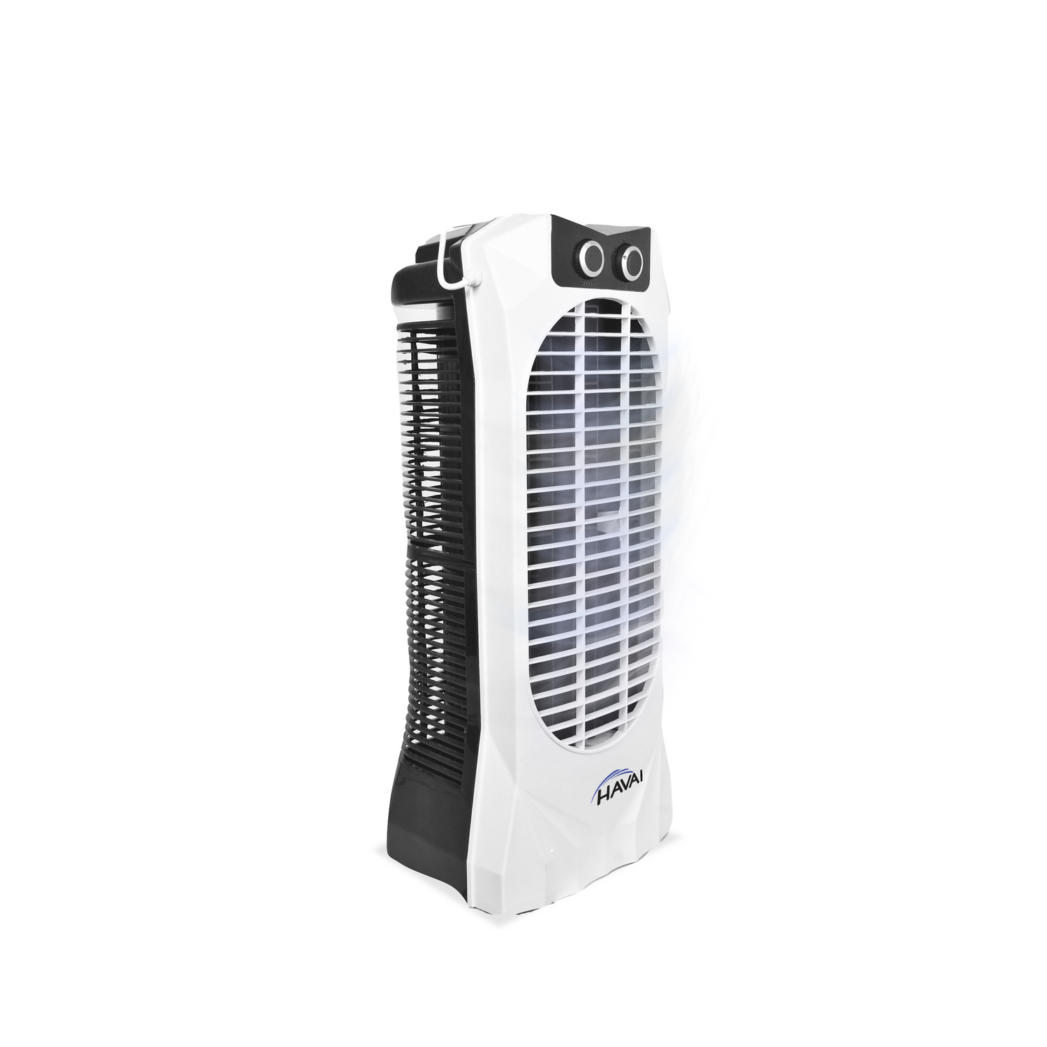 HAVAI Coral Tower Fan - White and Black