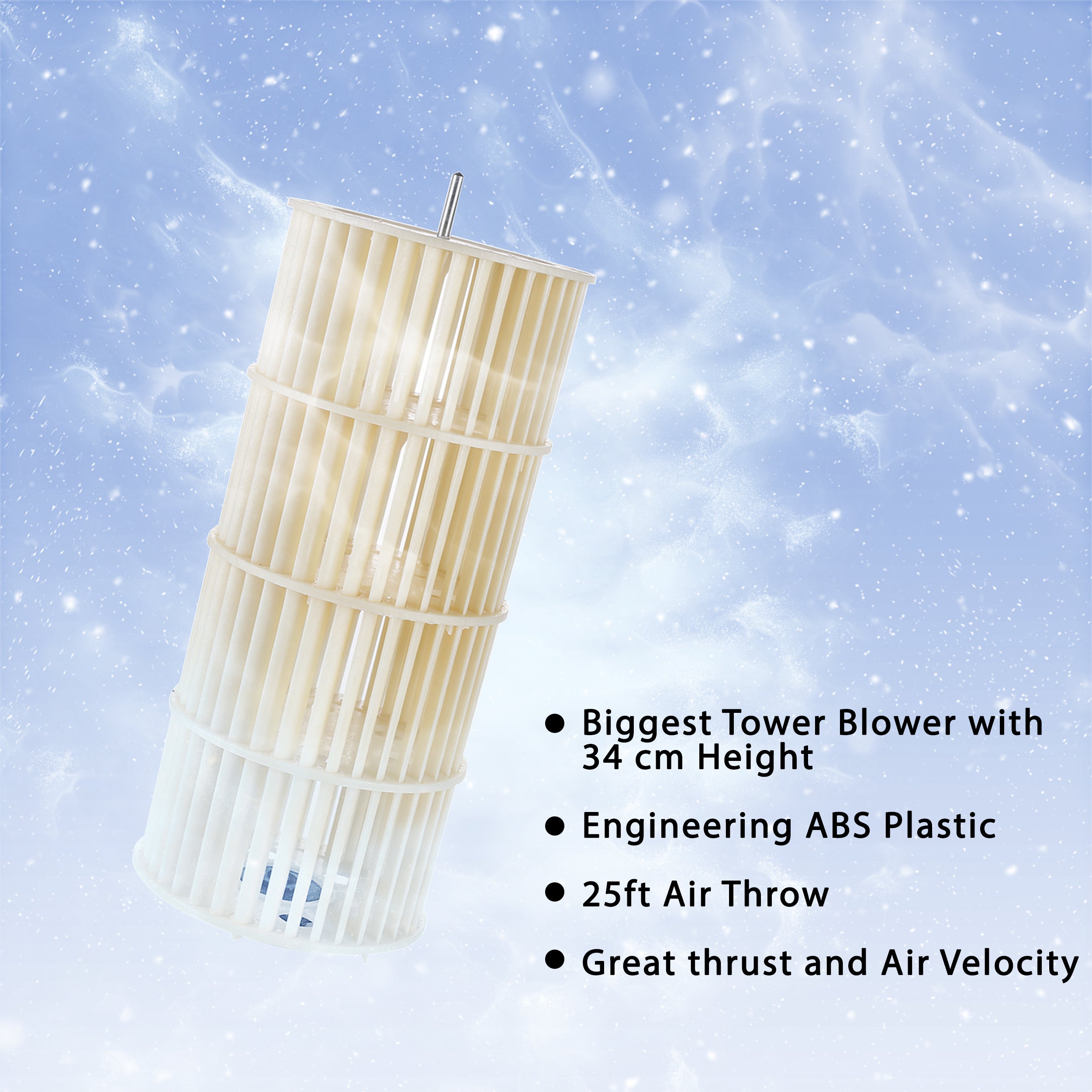 HAVAI Bullet XL Tower Air Cooler - 34 Liter, White