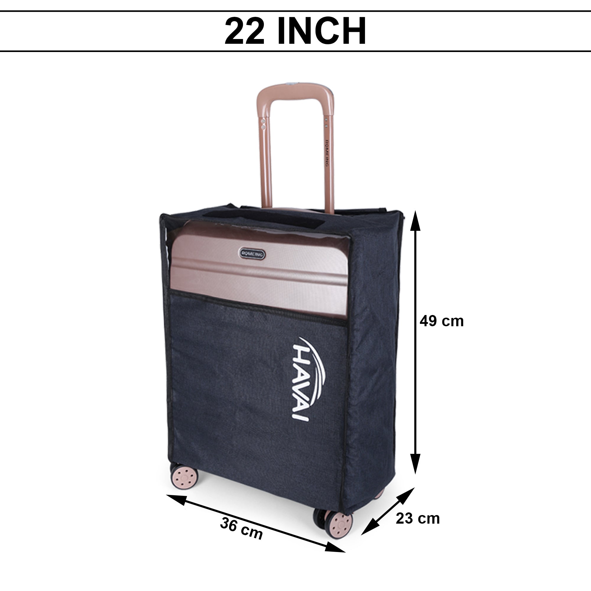 Buy Romeing Tuscany 24 inch, Polypropylene Luggage, Hard-sided, (Sky Blue  65 cms) Check-in Trolley Bag Online at Best Prices in India - JioMart.