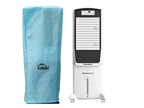 HAVAI Anti Bacterial Cover for Crompton Neo 35 Litre Tower Cooler Water Resistant.Cover Size(LXBXH) cm: 38 X 42.5 X 108.5