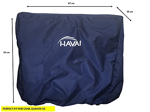 HAVAI Premium Cover for Usha Quanta 50 Litre Window Cooler 100% Waterproof Cover Size(LXBXH) cm:67.5 X 55 X 55