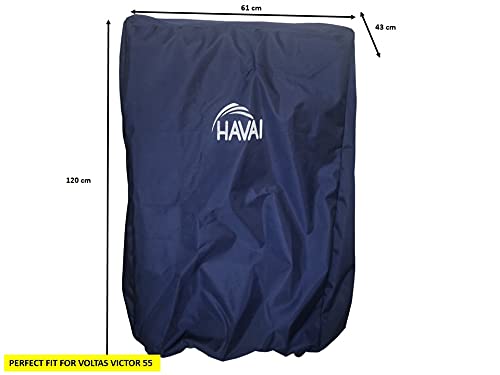 HAVAI Premium Cover for Voltas Victor 55 Litre Desert Cooler 100% Waterproof Cover Size(LXBXH) cm: 61 X 42 X 120