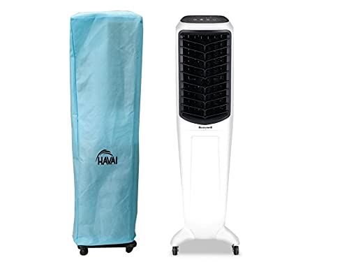 HAVAI Anti Bacterial Cover for Honeywell TC50PE 50 Litre Tower Cooler Water Resistant.Cover Size(LXBXH) cm: 40 X 40 X 136