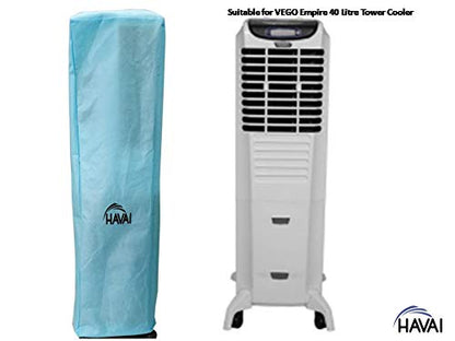 HAVAI Anti Bacterial Cover for VEGO Empire 40 Litre Tower Cooler Water Resistant.Cover Size(LXBXH) cm:39 X 45 X 108