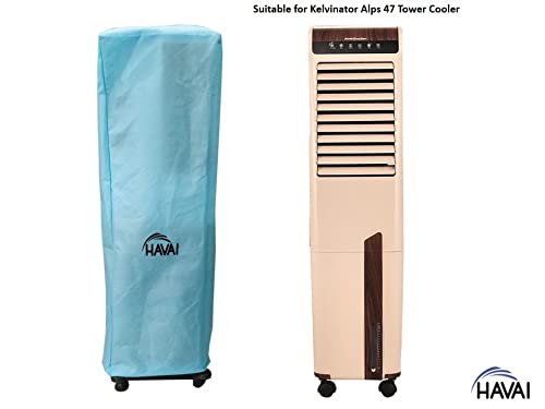 HAVAI Anti Bacterial Cover for Kelvinator Alps KCT-A500 47 Litre Tower Cooler Water Resistant.Cover Size(LXBXH) cm: 37 X 35 X 131