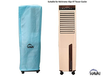 HAVAI Anti Bacterial Cover for Kelvinator Alps KCT-A500 47 Litre Tower Cooler Water Resistant.Cover Size(LXBXH) cm: 37 X 35 X 131