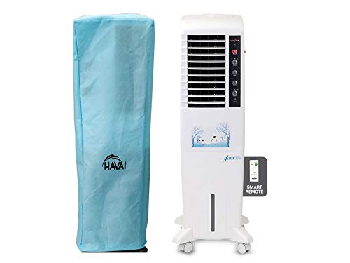 HAVAI Anti Bacterial Cover for Kenstar Glam 35 R Tower Cooler Water Resistant.Cover Size(LXBXH) cm: 40.1 X 41 X 112.6