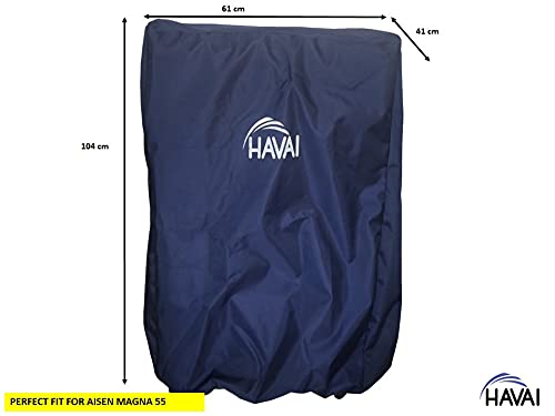 HAVAI Premium Cover for Aisen Magna 55 Litre Desert Cooler 100% Waterproof Cover Size(LXBXH) cm: 61 X 41 X 104