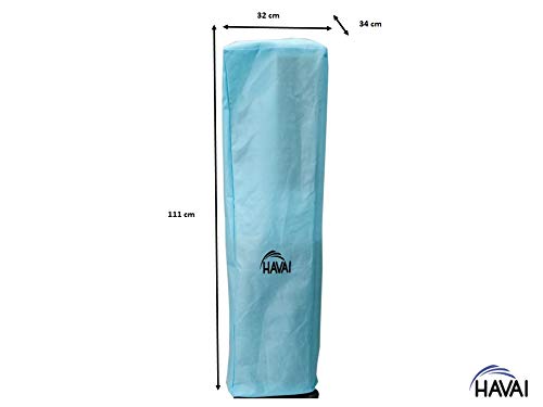 HAVAI Anti Bacterial Cover for Bajaj TMH35 35 Litre Tower Cooler Water Resistant. Cover Size(LXBXH) cm: 32 X 34 X 111