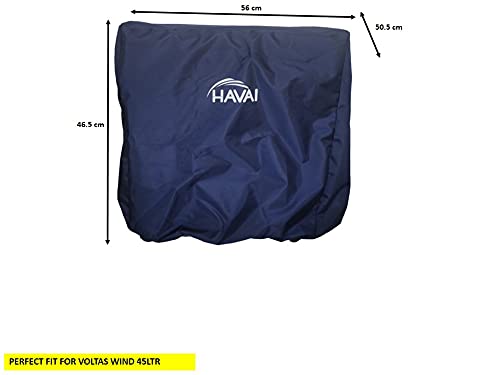 HAVAI Premium Cover for Voltas Wind 45 Litre Window Cooler 100% Waterproof Cover Size(LXBXH) cm: 56 X 50.5 X 46.5