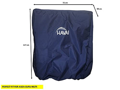 HAVAI Premium Cover for Aisen Guru 90 Litre Desert Cooler 100% Waterproof Cover Size(LXBXH) cm: 72 X 50 X 117