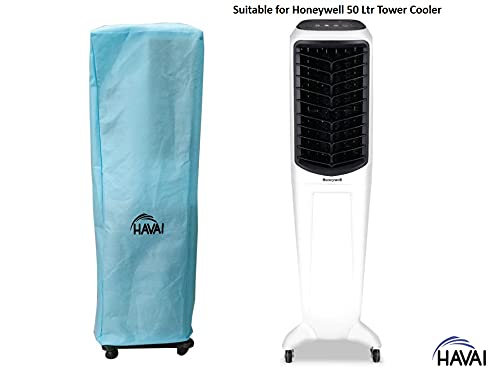 HAVAI Anti Bacterial Cover for Honeywell TC50PE 50 Litre Tower Cooler Water Resistant.Cover Size(LXBXH) cm: 40 X 40 X 136