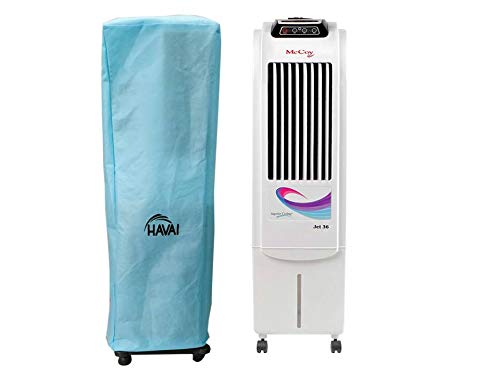 HAVAI Anti Bacterial Cover for McCoy Jet 36 Litre Tower Cooler Water Resistant.Cover Size(LXBXH) cm:42.1 X 42 X 110