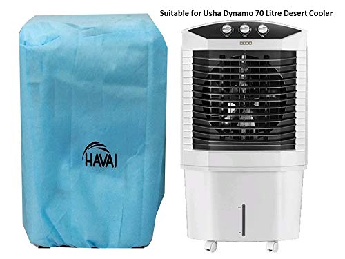 HAVAI Anti Bacterial Cover for USHA Dynamo 70 Litre Desert Cooler Water Resistant.Cover Size(LXBXH) cm:70 X 58 X 112
