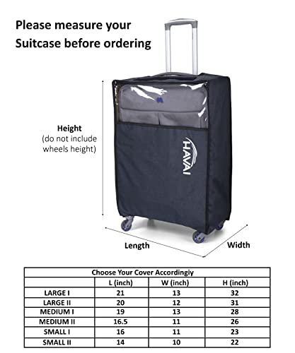 Buy ORKA Travel Spandex Luggage Cover - Small (20-22 inch) Blue Online at  Best Prices in India - JioMart.