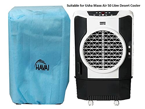 HAVAI Anti Bacterial Cover for USHA Maxx Air 50 Litre Desert Cooler Water Resistant.Cover Size(LXBXH) cm:68.5 X 46 X 108.5