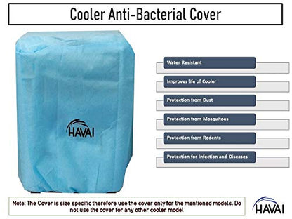 HAVAI Anti Bacterial Cover for Symphony Ice Cube 27 Litre Personal Cooler Water Resistant.Cover Size(LXBXH) cm: 46 X 31 X 82