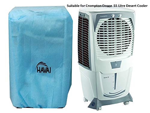 HAVAI Anti Bacterial Cover for Crompton Ozone 55 Litre Desert Cooler Water Resistant.Cover Size(LXBXH) cm: 61 X 42.5 X 112